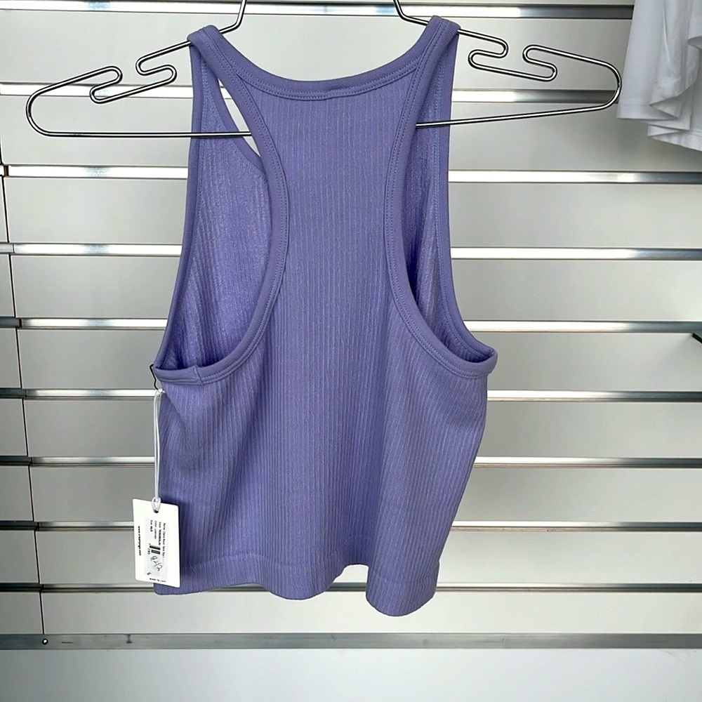 Cream Yoga, Claire Racerback tank, Lavendar